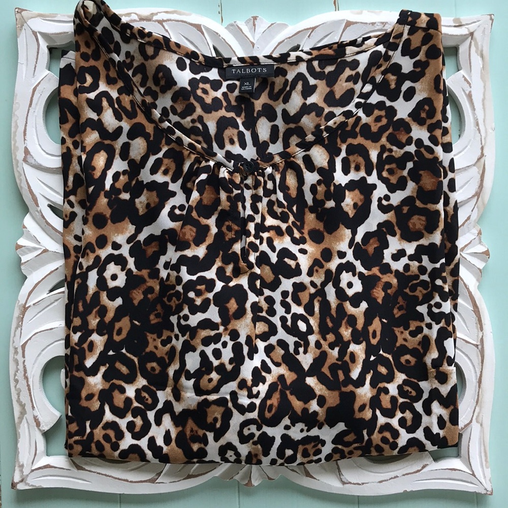 Talbots Short Sleeve Blouse